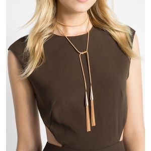 Kendra Scott Phara Lariat necklace in gold